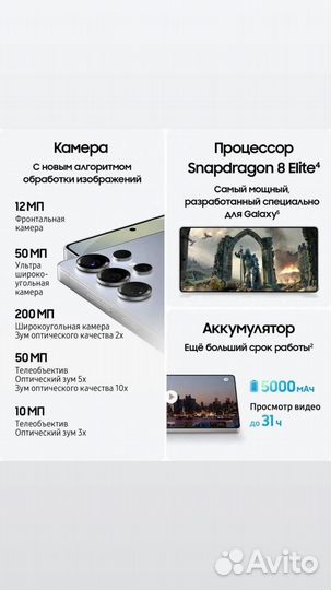 Samsung Galaxy S25 Ultra, 12/1 ТБ