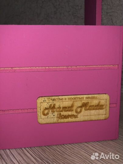 Коробка для цветов декоротивная