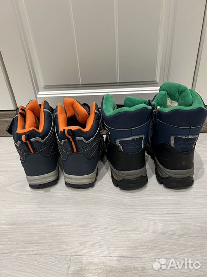 Зимние ботинки на мальчика 29