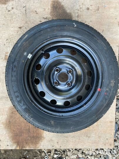 Запасное колесо R15 Hyundai Solaris 1 Kia Rio 3