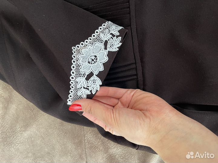 Школьная форма с фартуком на последний звонок