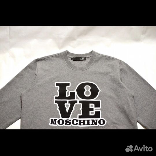 Love moschino свитшот sweatshirt