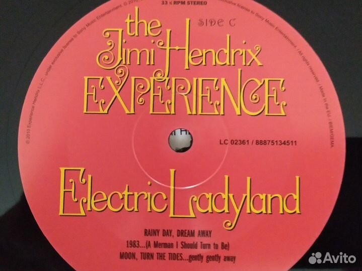 Lp Jimi Hendrix 