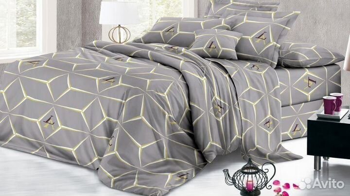 Кпб с одеялом и подушками,под заказ