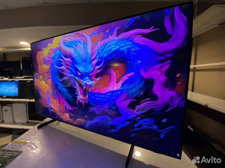 На всю стену тонкий 4К Samsung 75