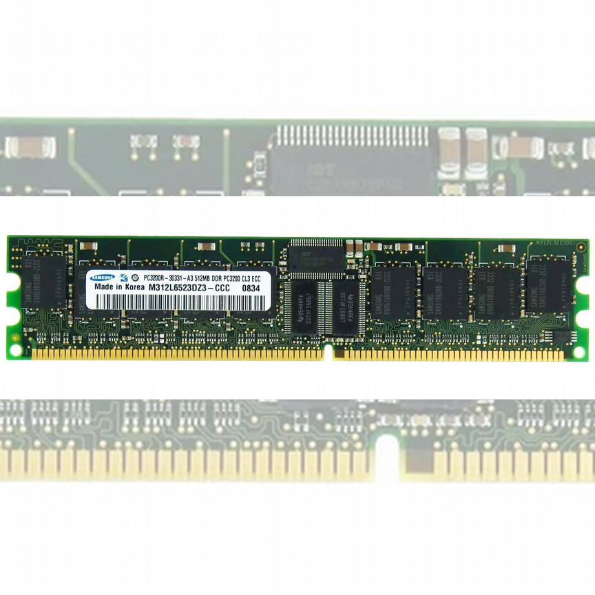 [M312L6523DZ3-CCC] Оперативная Память Samsung 512mb M312l6523dz3-Ccc