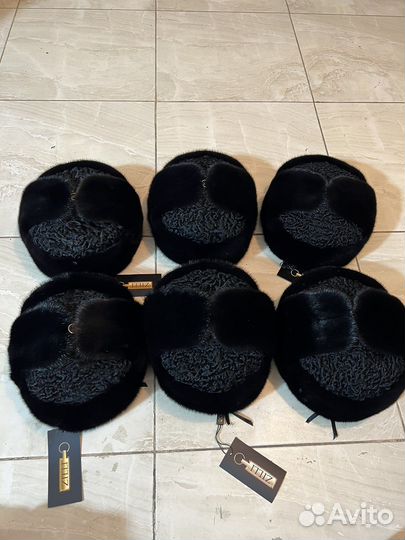 Ушанка норка каракуль