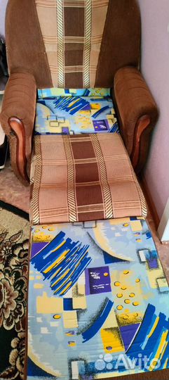 Диван и 2 кресла раскладные