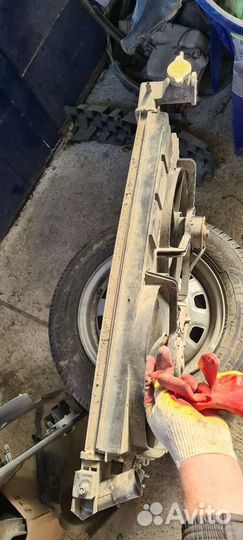 Кассета радиаторов диффузор Geely emgrand джилли