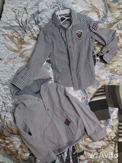 Весна 110-116см джинсы, толстовка, футболки