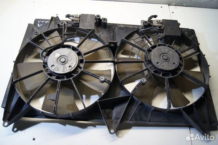 Mazda CX7 2.3 диффузор вентилятора в сборе