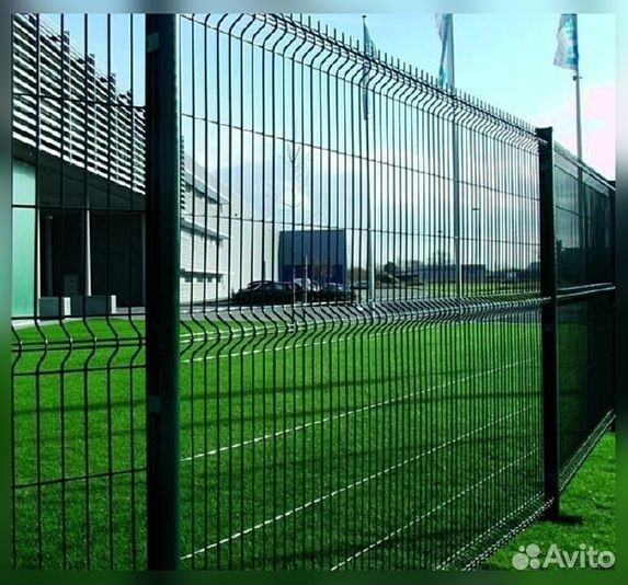 Забор из 3д сетки