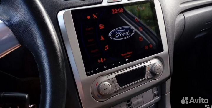 Магнитола Ford Focus 2 климат Android IPS