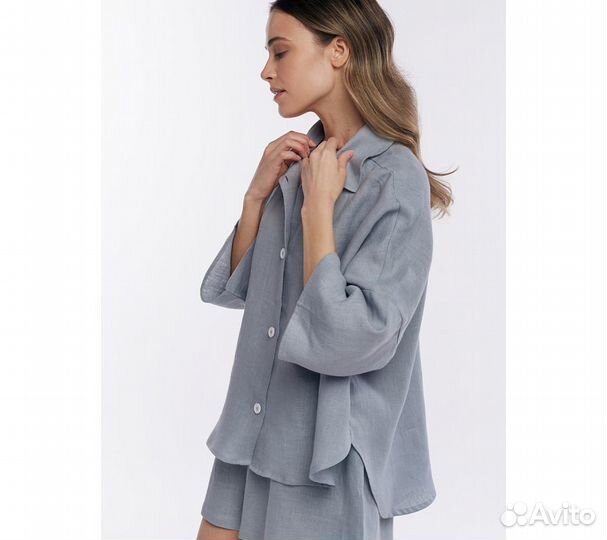 Пижама GoodNight Organic Soul 44-48р, светло-серый