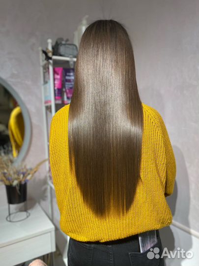 Нанопластика кератин для волос