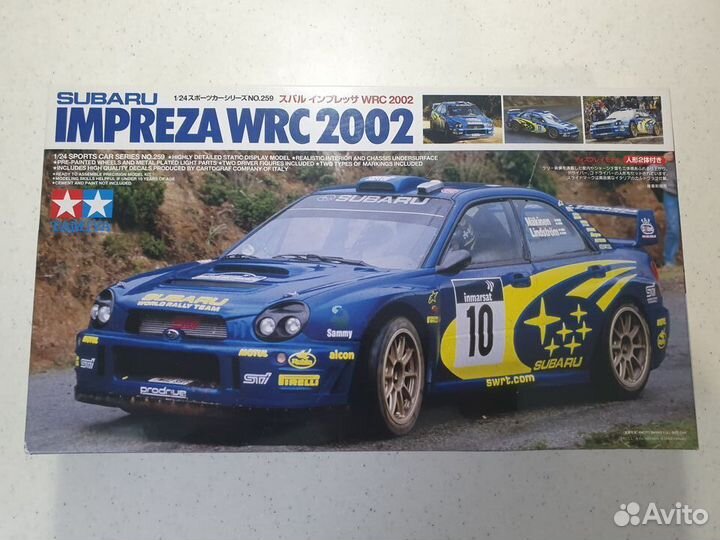 Модель для сборки Tamiya 24259 Subaru Impreza 1:24