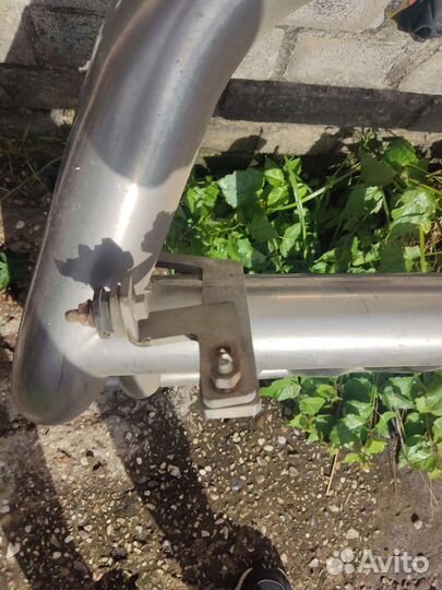 Кенгурятник на mitsubishi pajero 3.0 LW 2017-2010