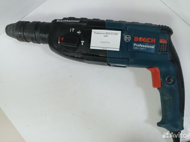 Перфоратор bosch GBH 240F
