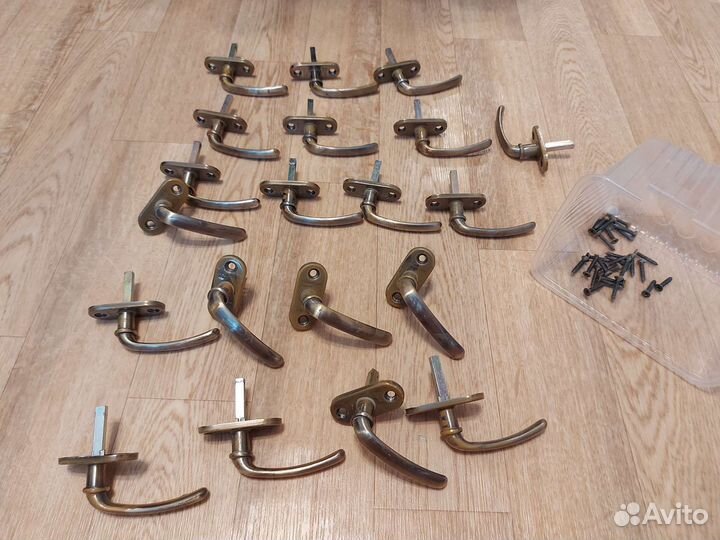 Ручка оконная латунь