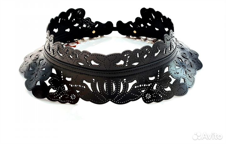 Ремнь-баска из натуральной кожи