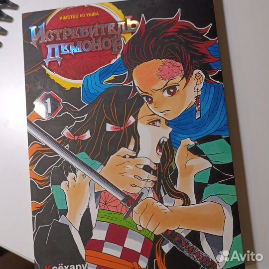 Манга, клинок рассекающий демонов