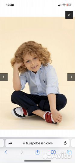 Рубашки в школу US Polo