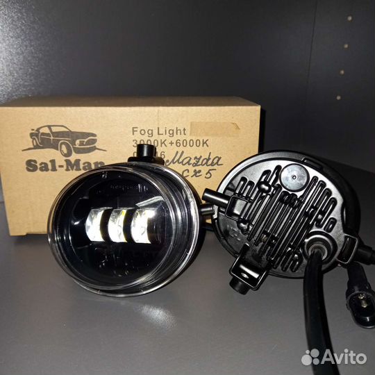 LED туманки Sal-Man(Сал-ман) Mazda 6GG;6GJ;3BL;сх5