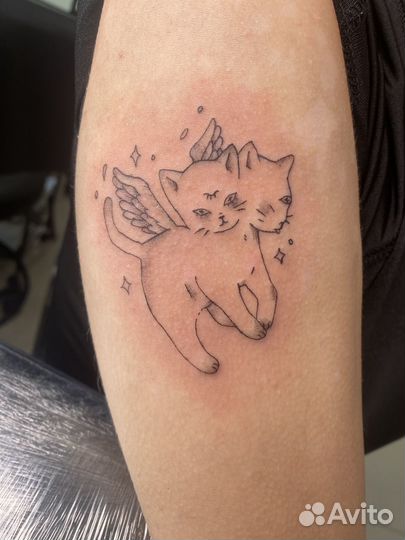 Модель на тату