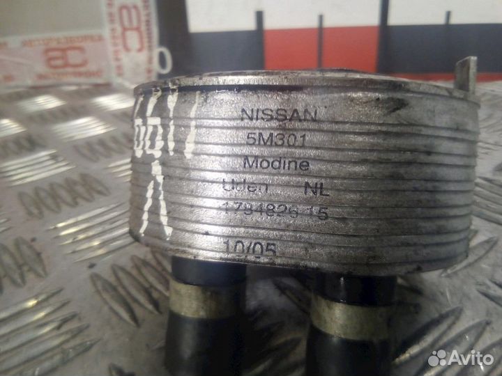 Теплообменник масляного фильтра Nissan X-Trail