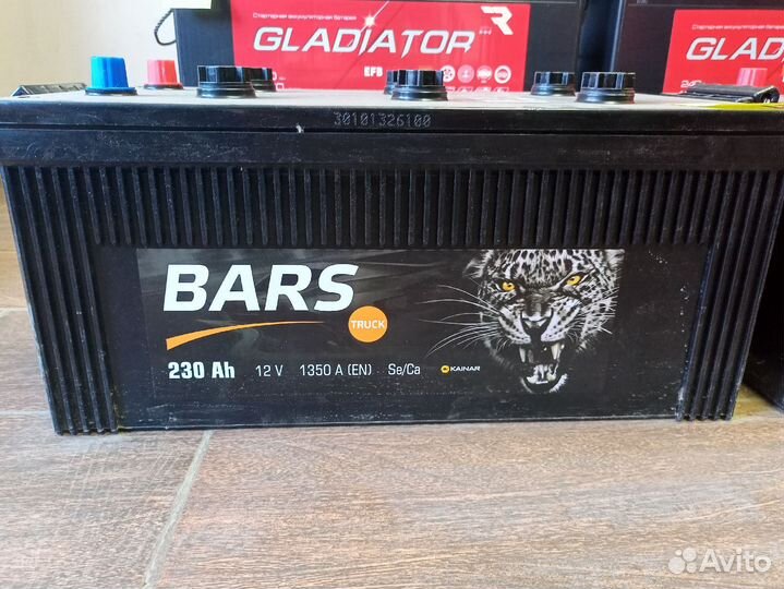 Аккумулятор грузовой 225-240 Ah Евро