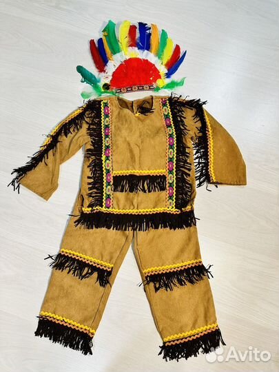 Костюм карнавальный индейца