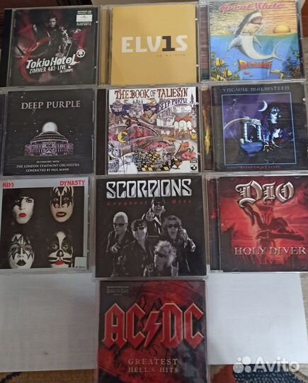 Сд диски с музыкой фирменные