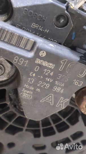 Генератор Opel Astra H, 2009