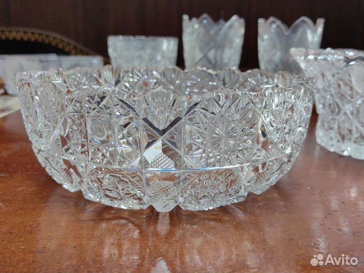 Ваза хрустальная СССР