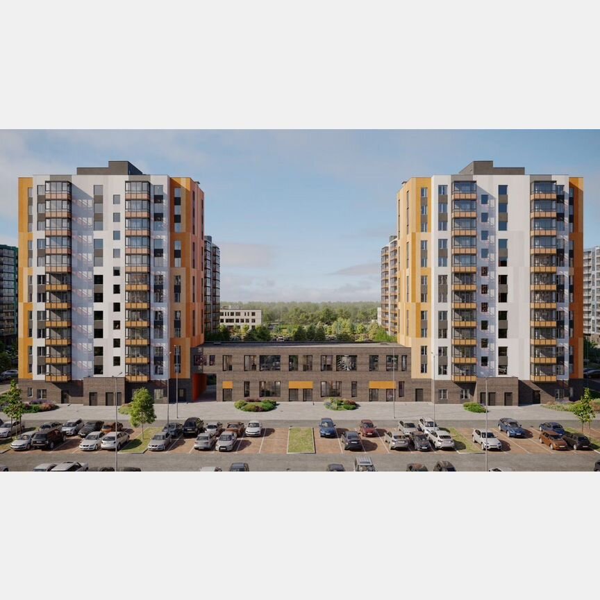 1-к. квартира, 36,9 м², 6/12 эт.