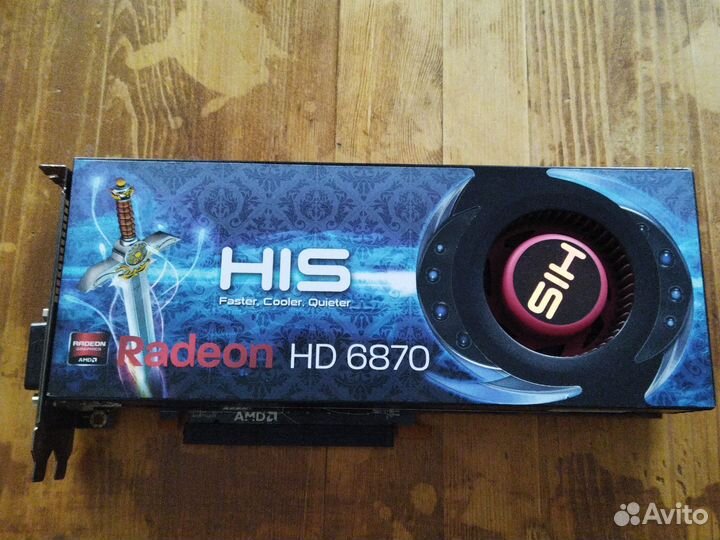 Видеокарта Radeon HD6870