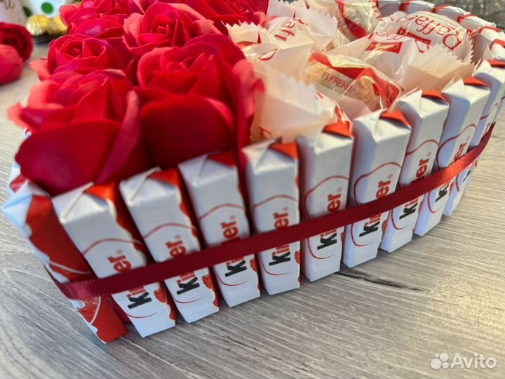 Сладкий набор в виде сердца