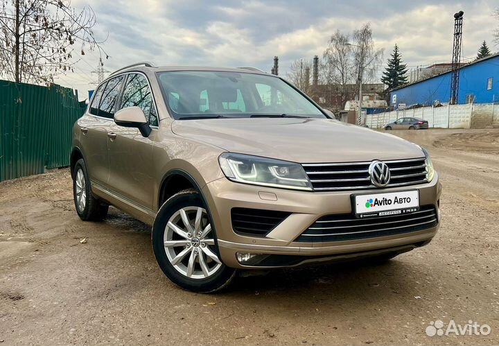 Volkswagen Touareg 3.6 AT, 2015, 82 000 км