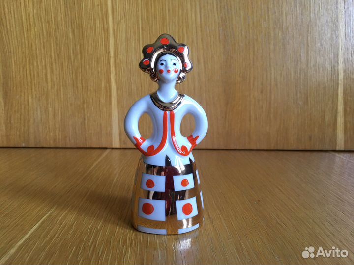 Статуэтка Матрешка-Невеста Дама в кокошнике СССР