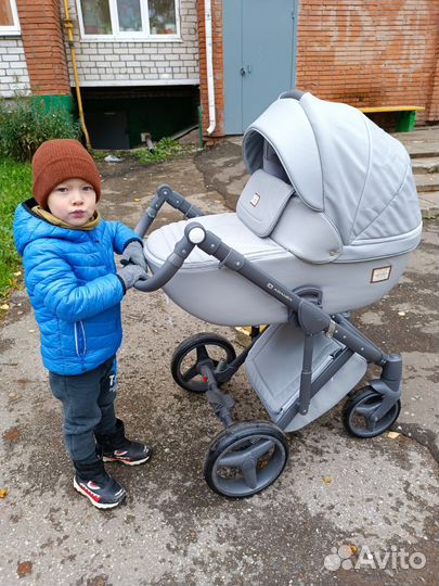 Коляска 2 в 1 adamex luciano