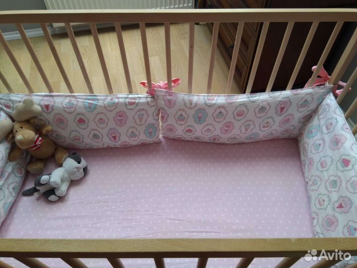 Детская кроватка IKEA 120*60