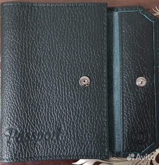 Обложка на паспорт из натуральной кожи