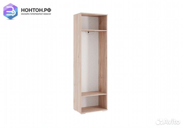 Шкаф двухдверный Лайк 08.01 дуб мария / фуксия