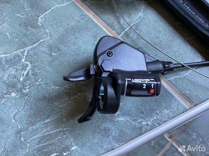 Шатуны, манетка, переключатель microshift