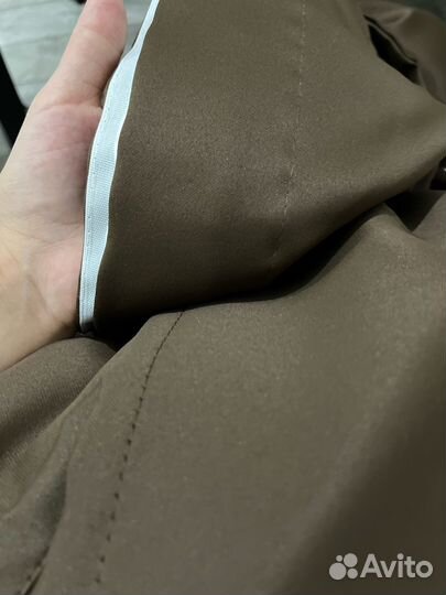 Шторы блэкаут коричневые