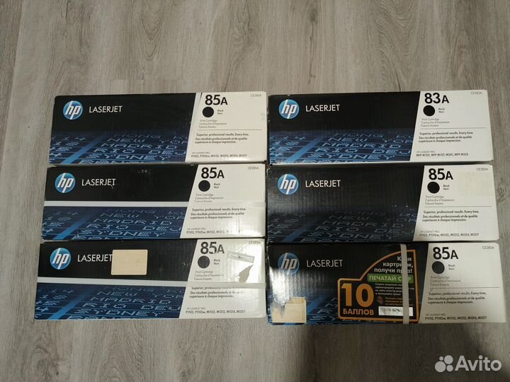 Новый картридж HP CE285A оригинал HP 85A 6 штук