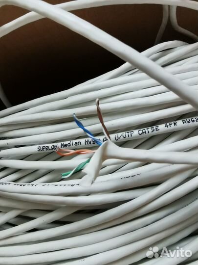 Кабель для интернета 8жил, Новый