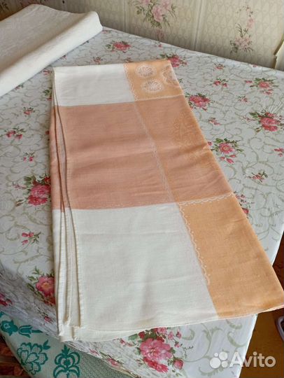 Скатерть льняная СССР