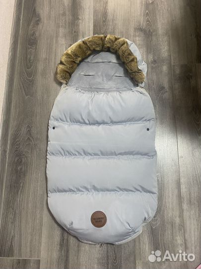 Зимний конверт в коляску до 3 лет