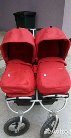 Коляска для двойни Bumbleride indie twin